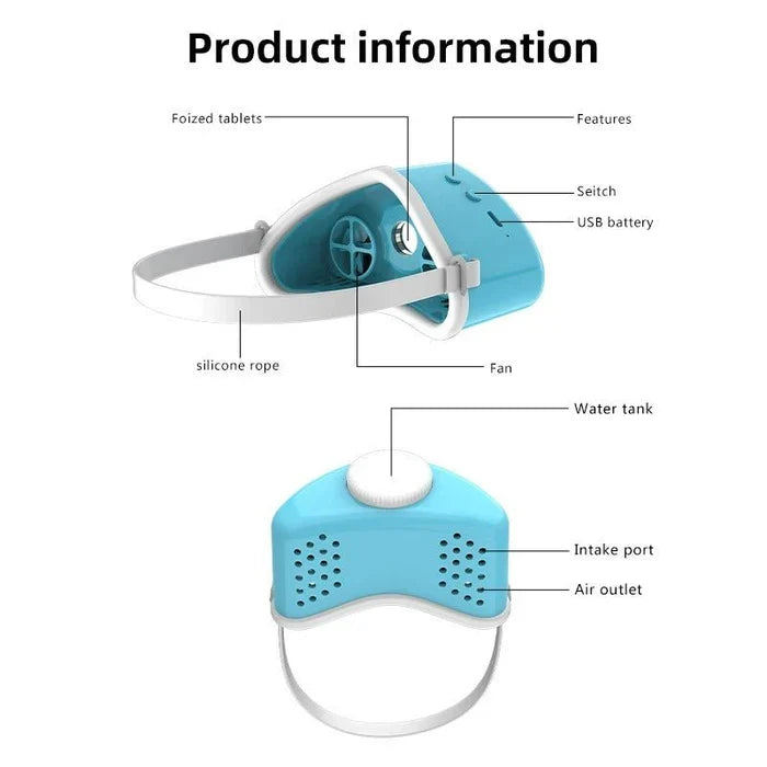 Elektrisk Atomiserad Mikro-CPap - Bärbara Elektriska Antisnarkningsapparater Smart Mask Antisnarkningsenhet