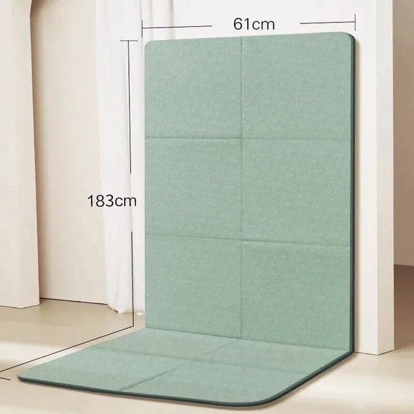 Fällbar yogamatta