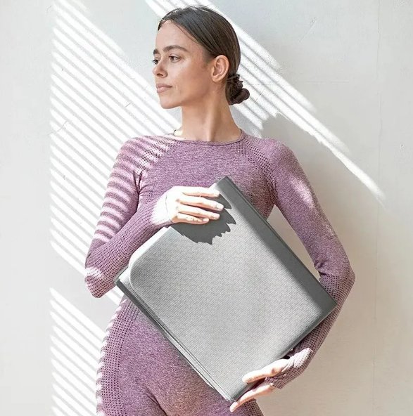 Fällbar yogamatta