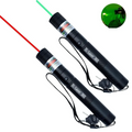 Laserpekare Hög effekt med grön och röd stråle för avstånd
