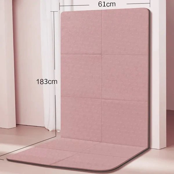 Fällbar yogamatta
