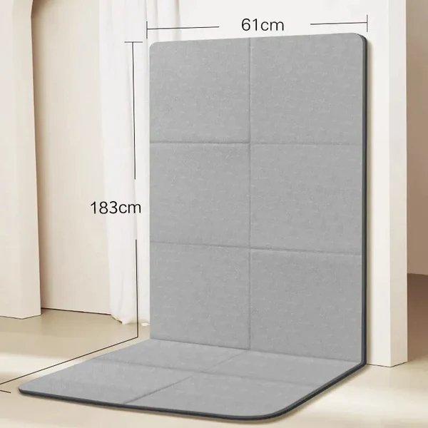 Fällbar yogamatta