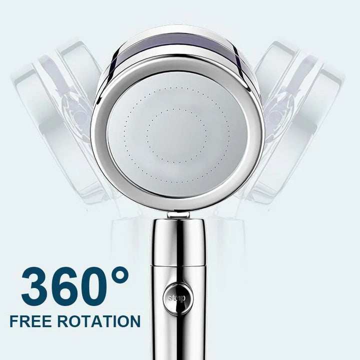 360° Rotbar Duschhuvud