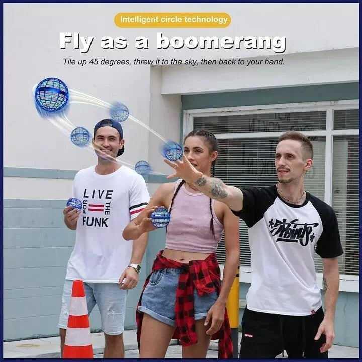 Flygande Spinner Mini Drone