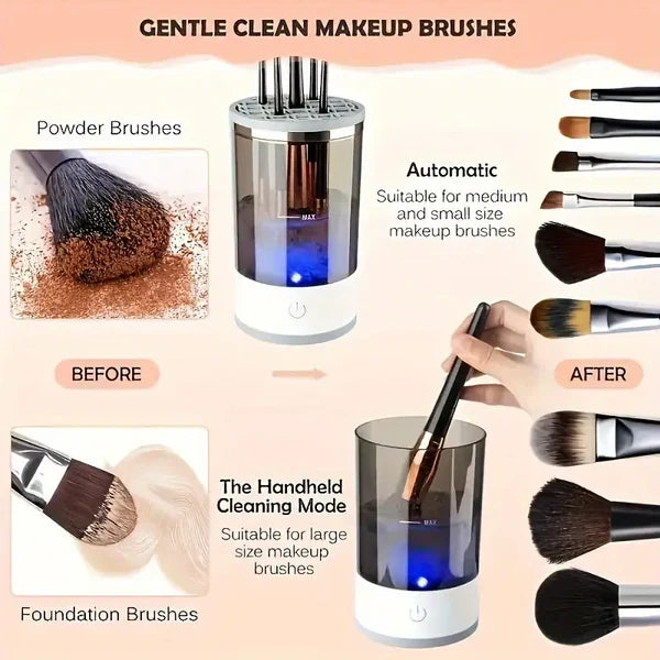Automatisk Elektrisk Makeupborst Rengörare