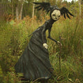 Den Mörka och Bisarra Konsten – Läskiga Häxskulpturer (Halloween Dekoration)