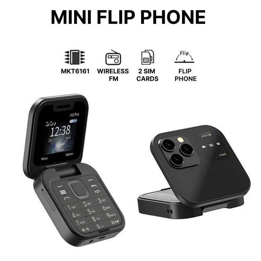 Fällbar Dual SIM Telefon