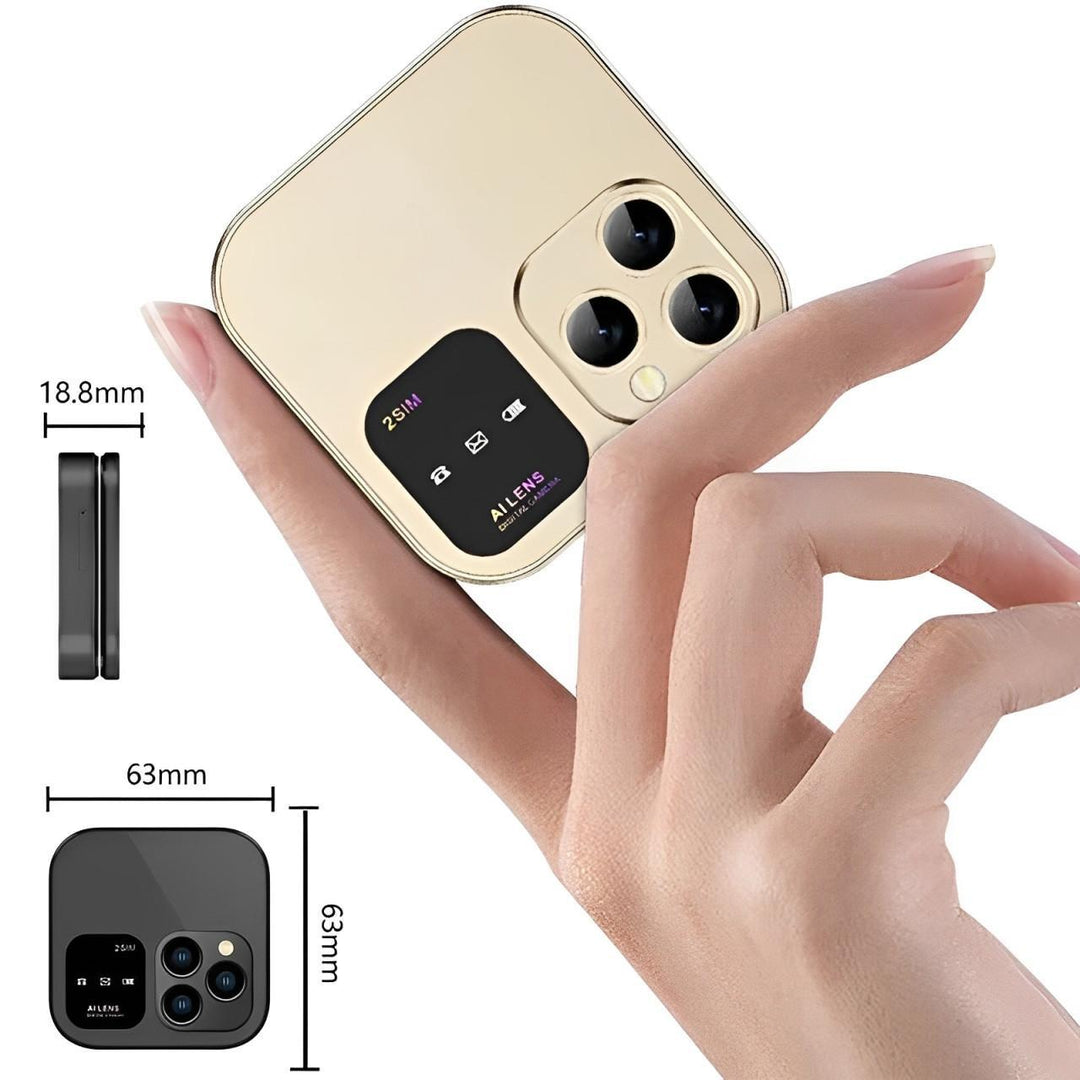 Fällbar Dual SIM Telefon