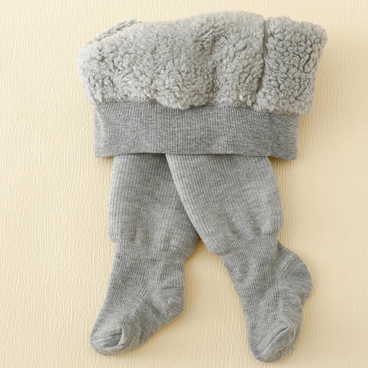 Barnens vinter fleecefodrade leggings