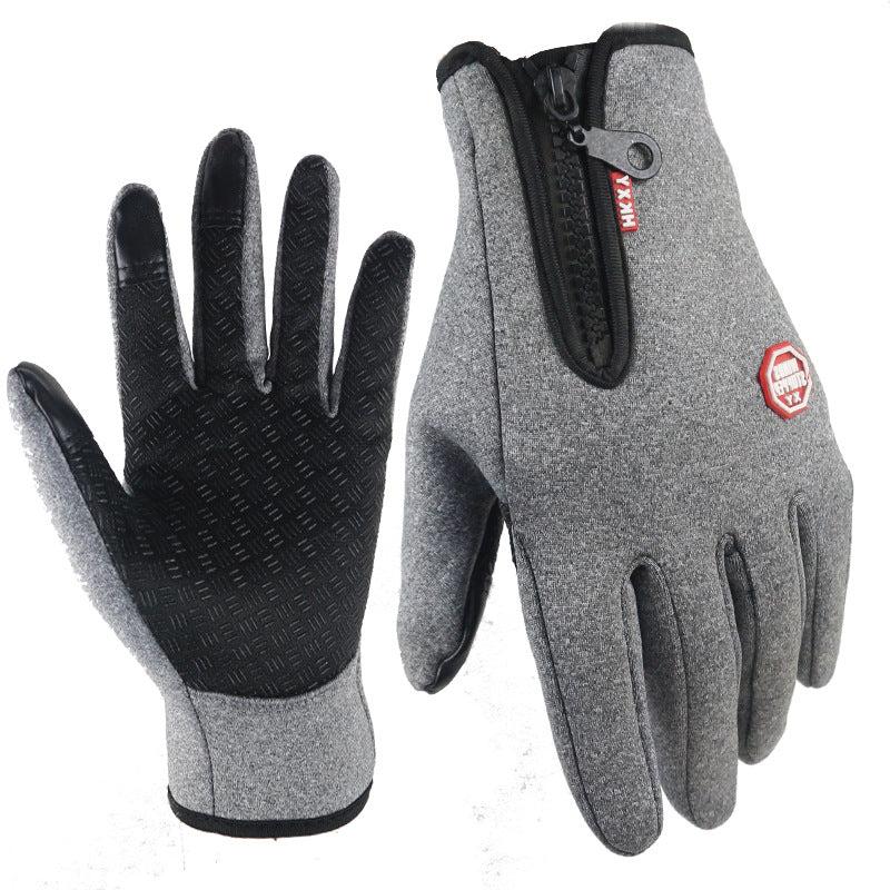 Ultratunna termiska handskar - Unisex touchscreen-vinterfleecehandskar