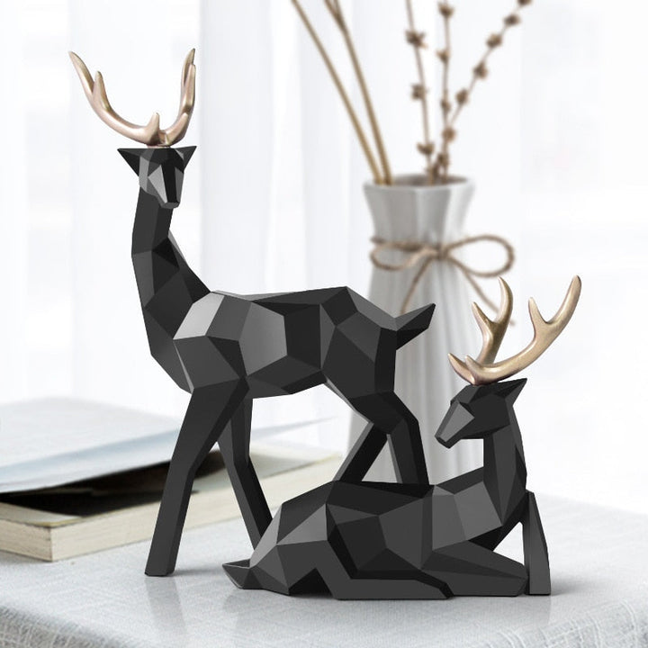 Skulptur av Hjortfigurer