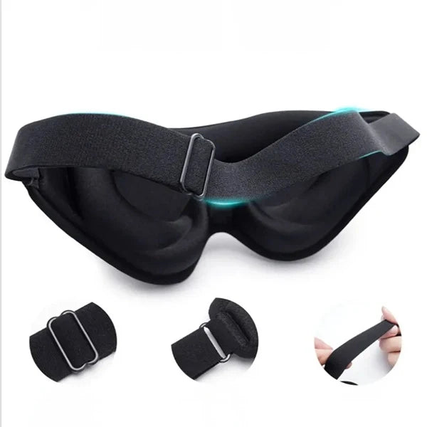 3D Sömnmask Tillverkad Av Minnesskum