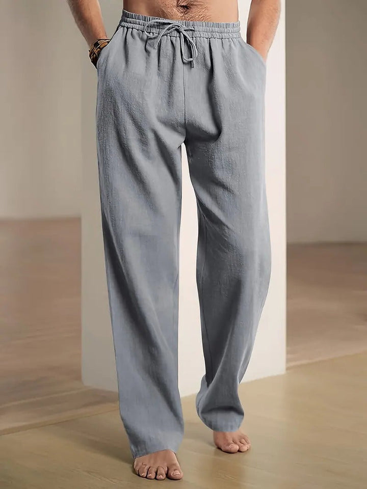 Baggy Linbyxor För Män
