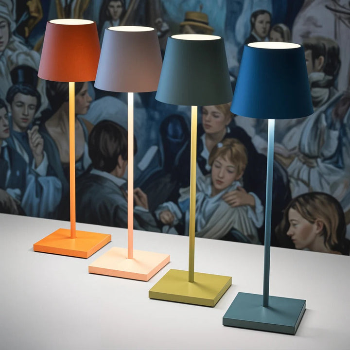 Samtida Sladdlös Modern Bordslampa