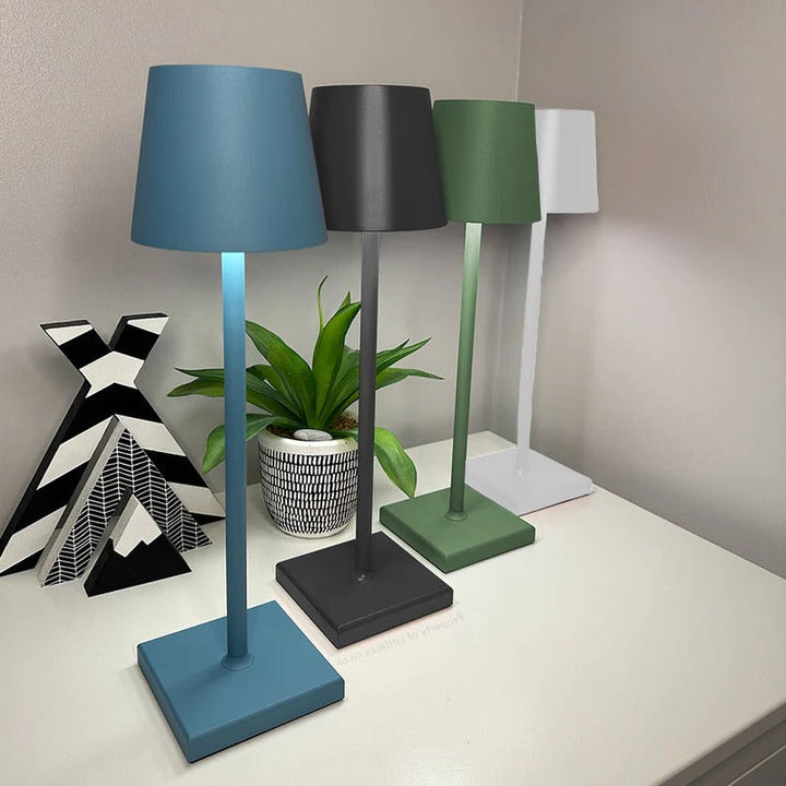 Samtida Sladdlös Modern Bordslampa