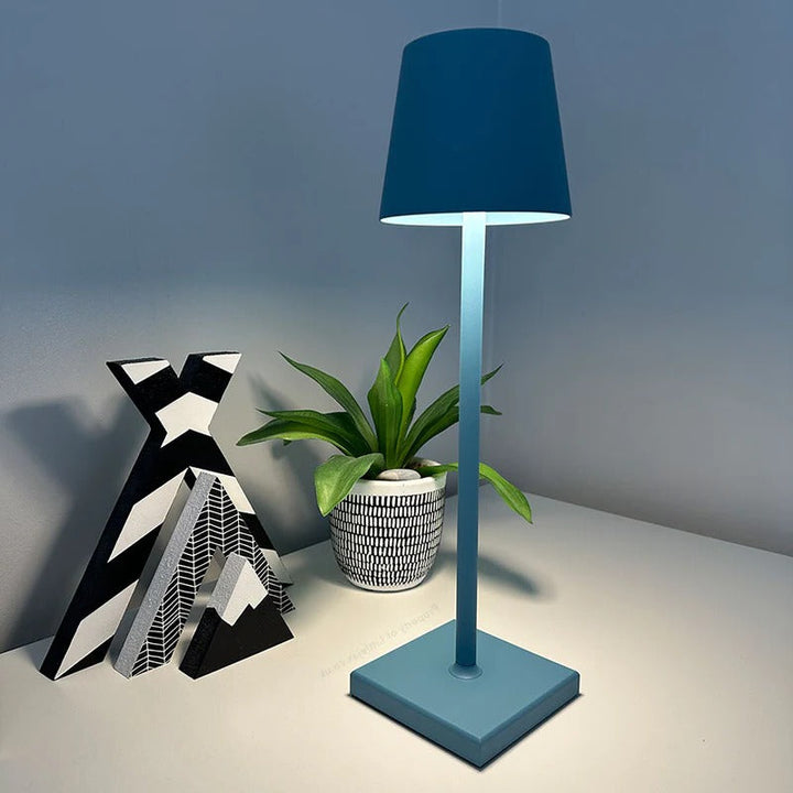 Samtida Sladdlös Modern Bordslampa