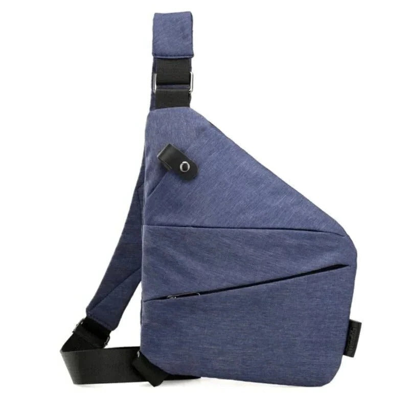 Unisex Anti-Tyveri Crossbody Väska