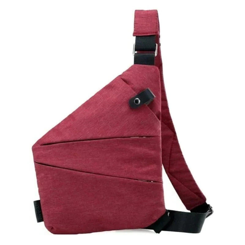 Unisex Anti-Tyveri Crossbody Väska