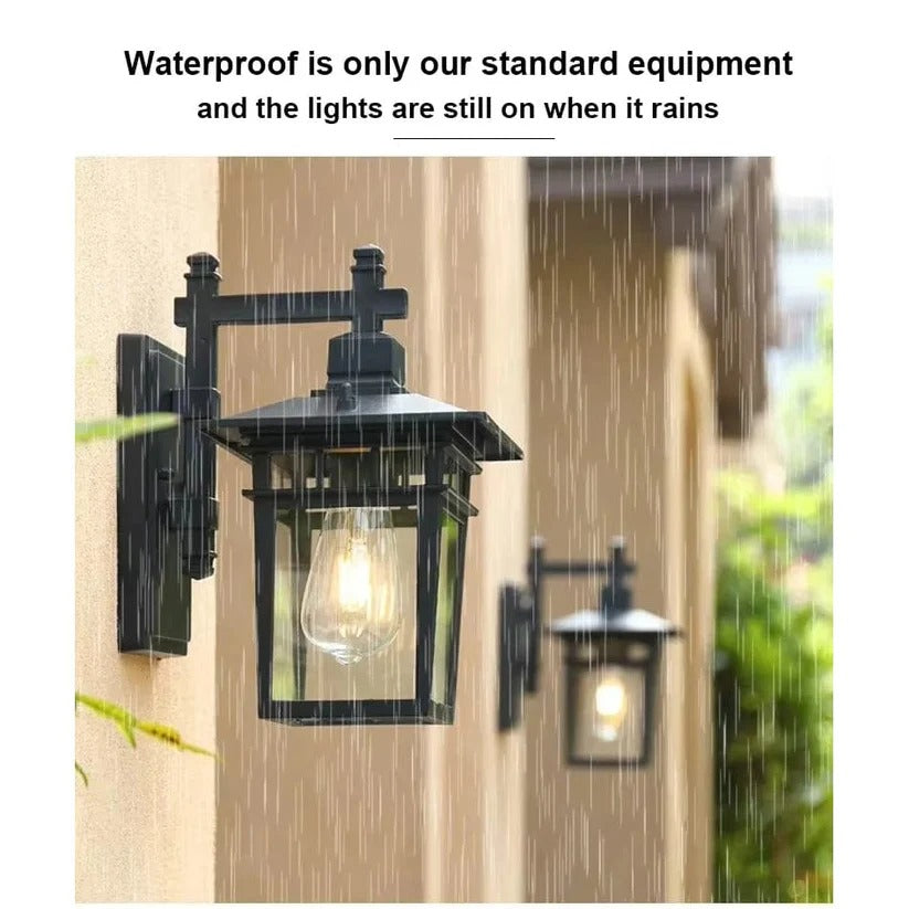 Utomhus Vägglampa