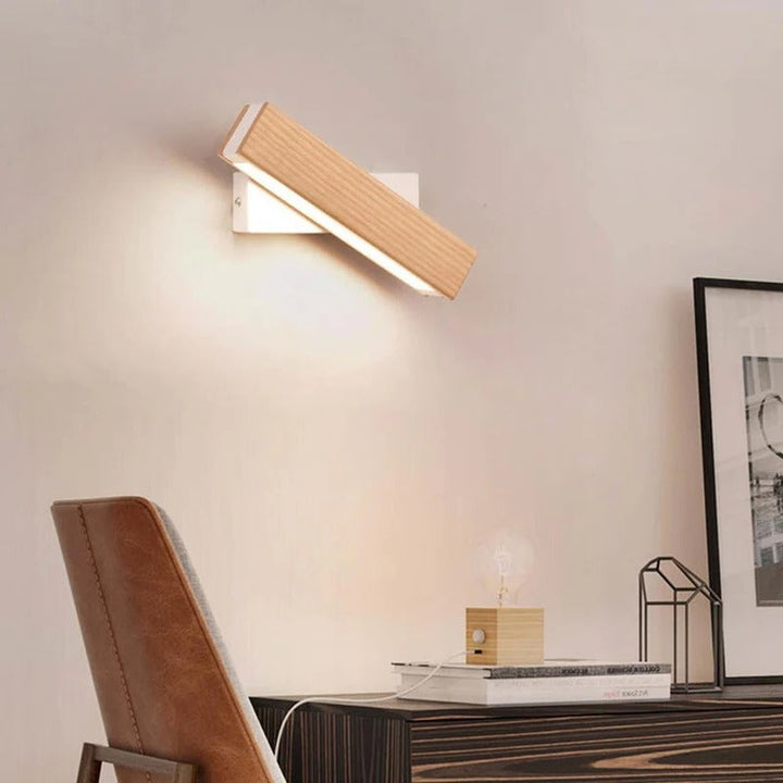 Väggmonterad LED-lampa
