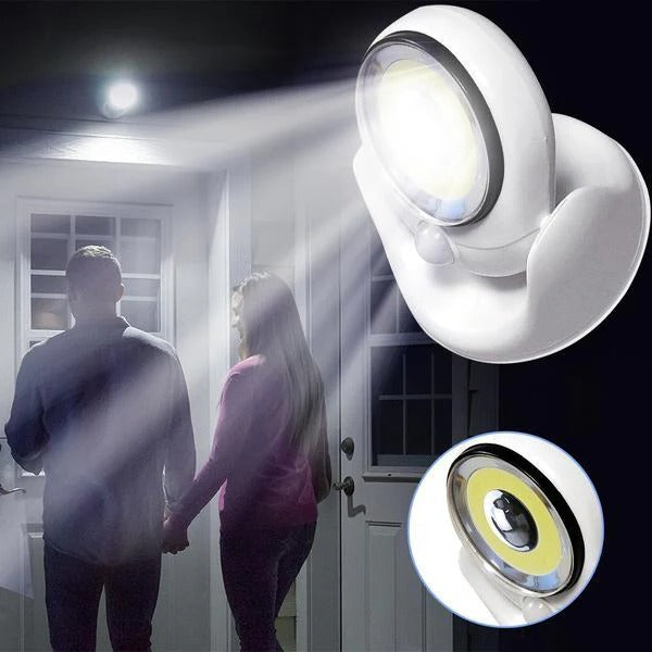 Rörelsedetektor LED-lampa
