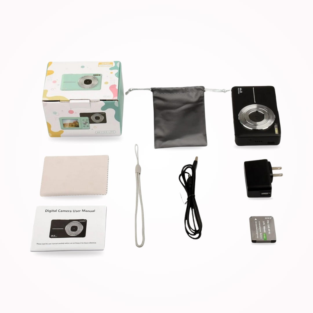 Kompakt Digitalkamera med Retrodesign