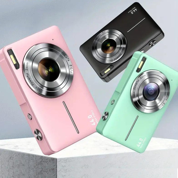 Kompakt Digitalkamera med Retrodesign