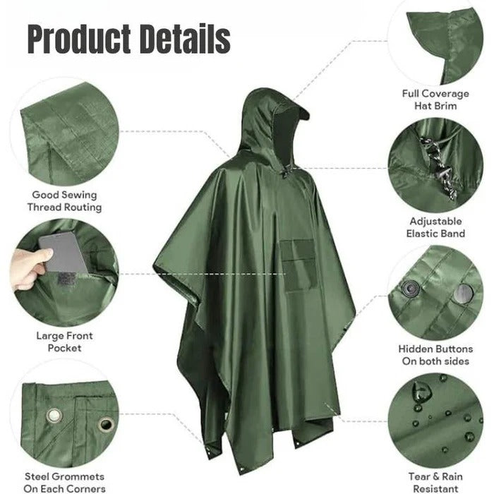 Regnponcho för Utomhusbruk