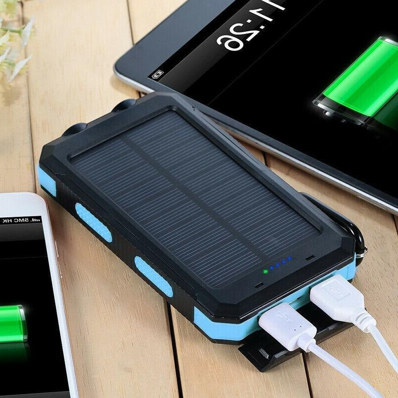 Solcellsladdare Vattentålig Power Bank