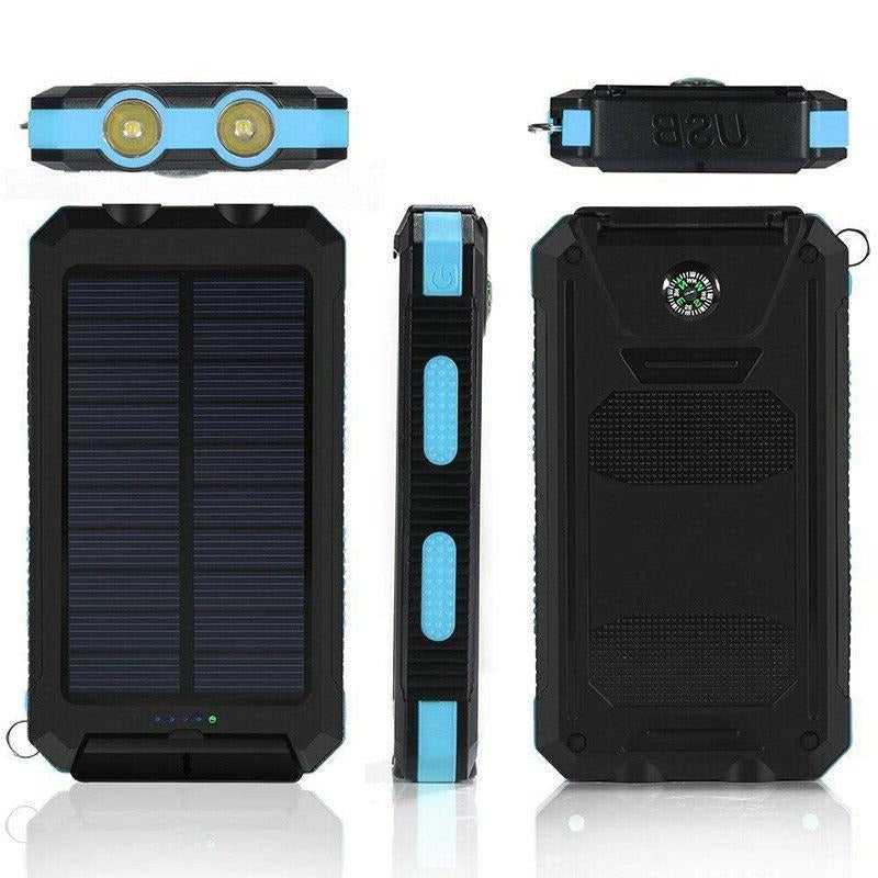 Solcellsladdare Vattentålig Power Bank