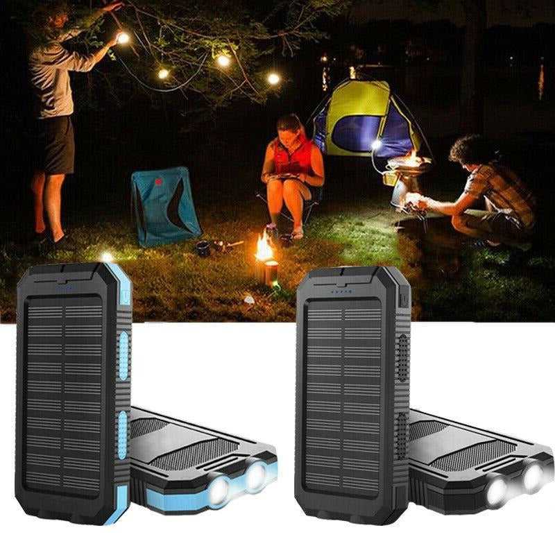 Solcellsladdare Vattentålig Power Bank