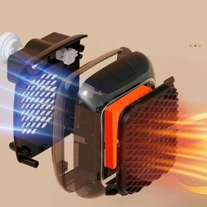 Bärbar Plug-In Elektrisk Värmare
