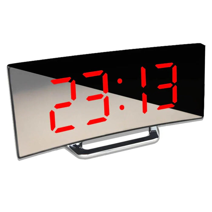 Modern Kurvad LED Digital Klocka