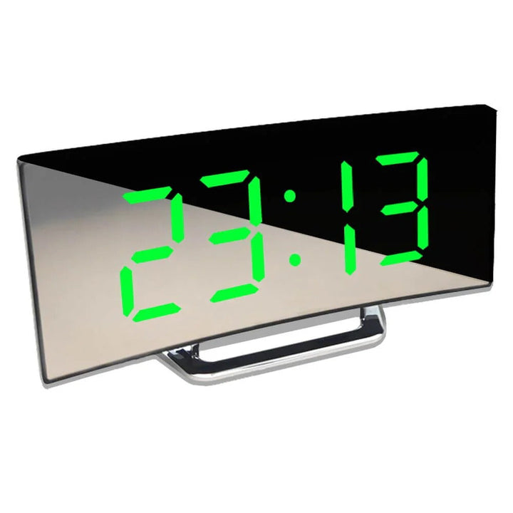 Modern Kurvad LED Digital Klocka