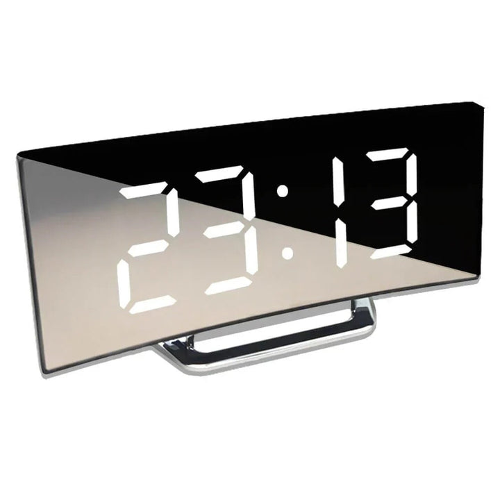 Modern Kurvad LED Digital Klocka