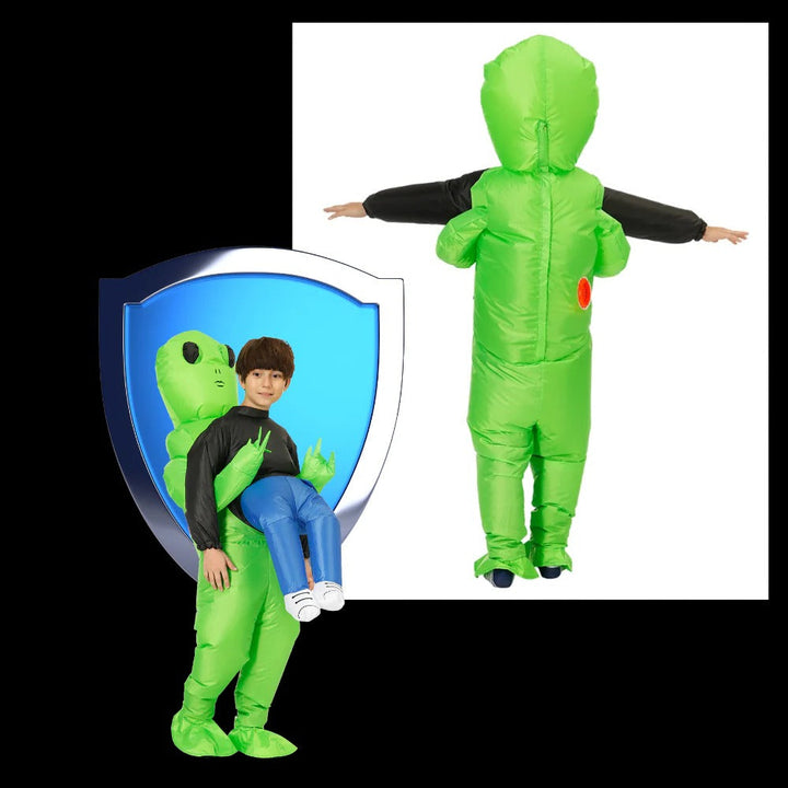 Uppblåsbar Alien Kostym