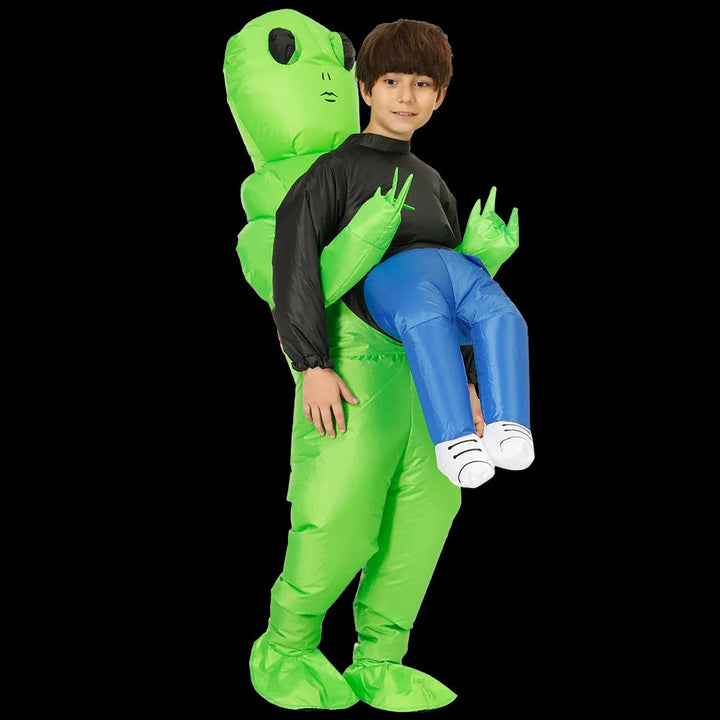 Uppblåsbar Alien Kostym