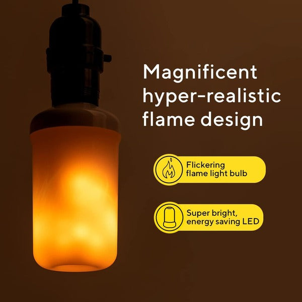 LED Flamme Lampa