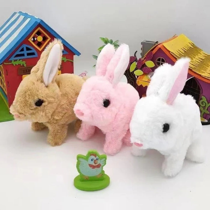 Interaktiv Plush Bunny Toy