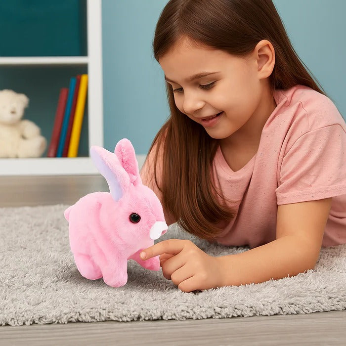 Interaktiv Plush Bunny Toy
