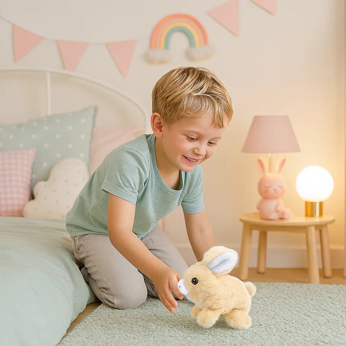 Interaktiv Plush Bunny Toy