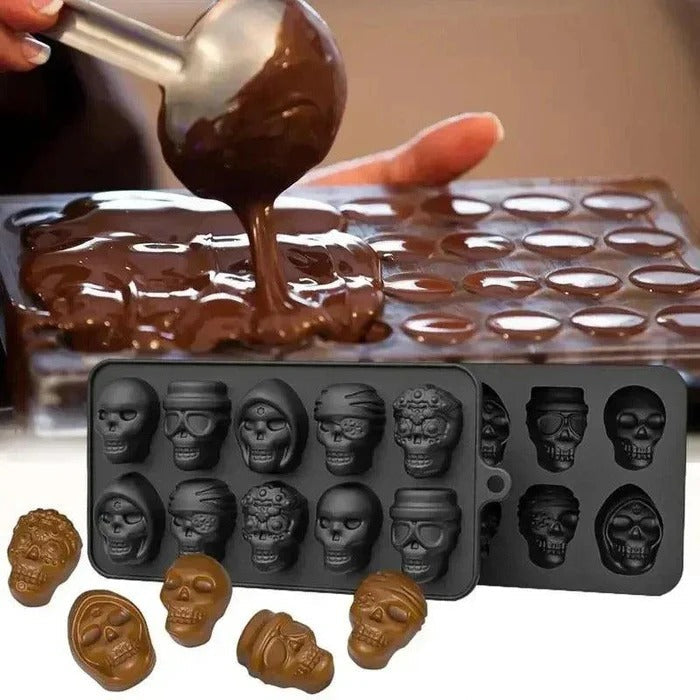 Skalleformad Isbitsform