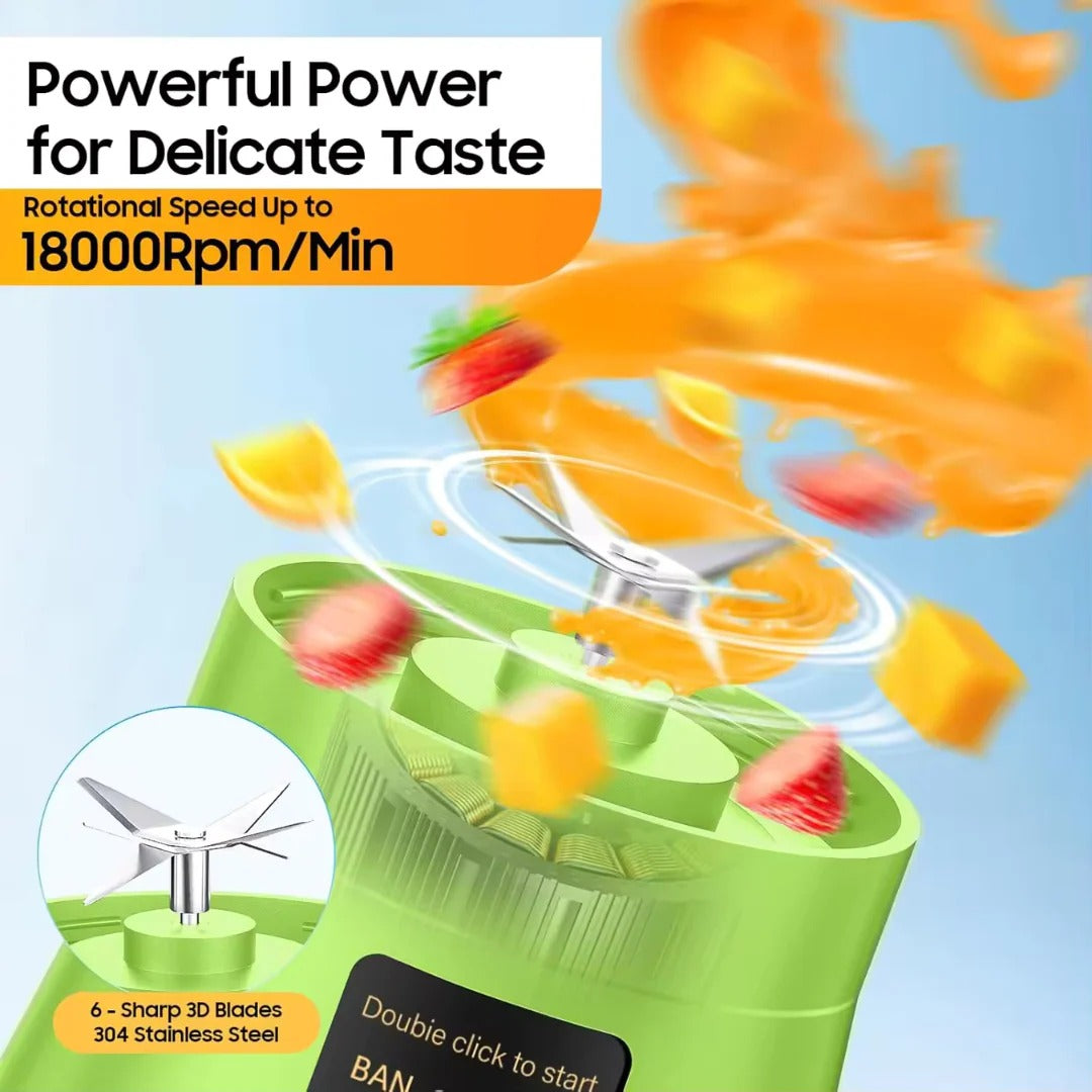 Mini Elektrisk Portabel Juiceblender