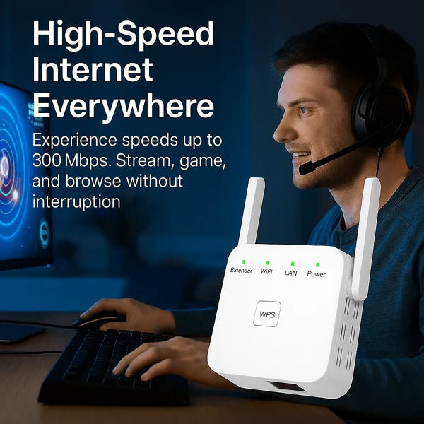5G Dual-Band WiFi Förstärkare