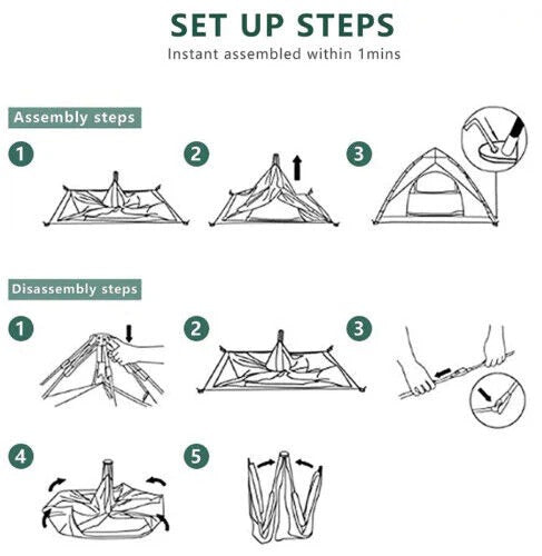 Instant Pop-Up Tält