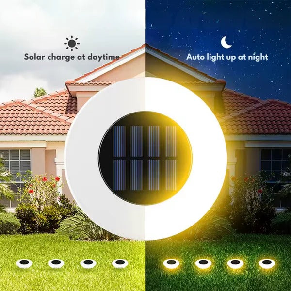 Rostfria Solenergilampor för Utomhusbruk