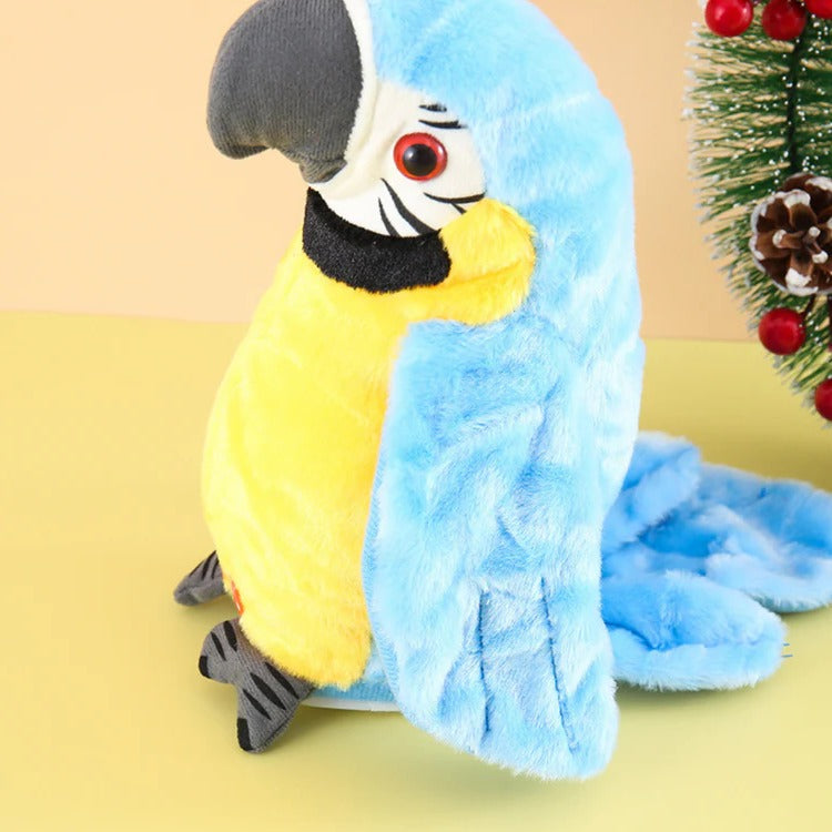 Pratande &amp; Musikspelande Papegoja Plush Leksak