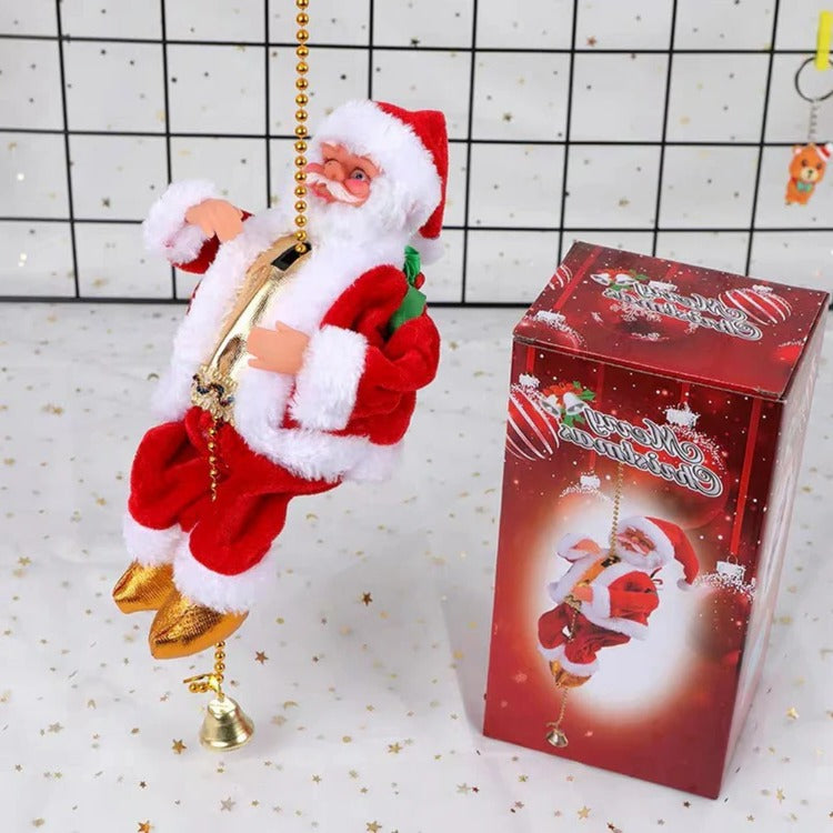 Klättrande Tomte Juldekoration Leksak