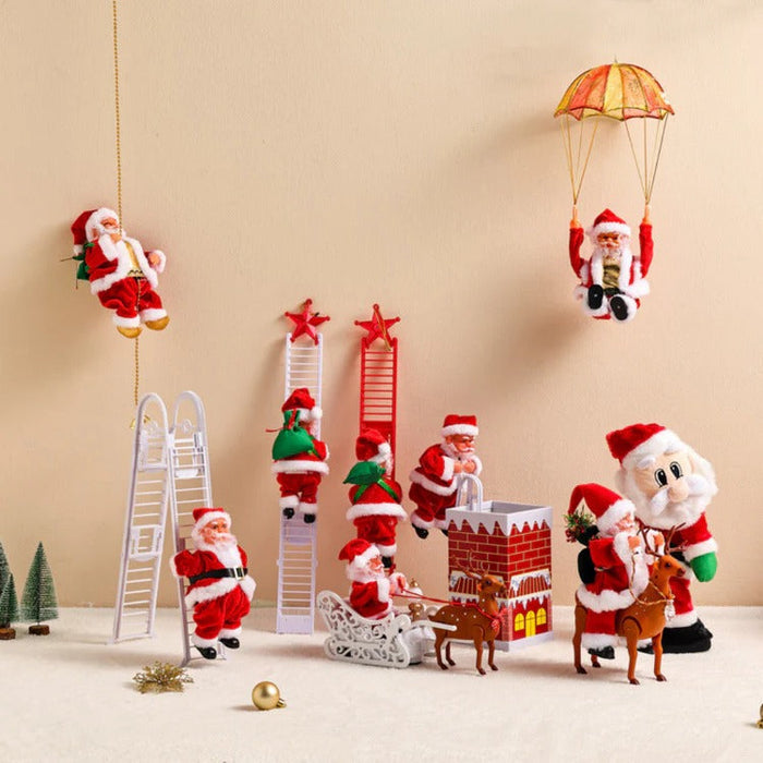 Klättrande Tomte Juldekoration Leksak