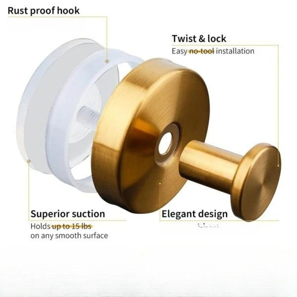 Twist-Lock Sugkoppar Väggkrokar